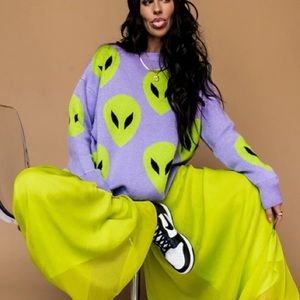 Dressed in LALA Alien Knit Sweater